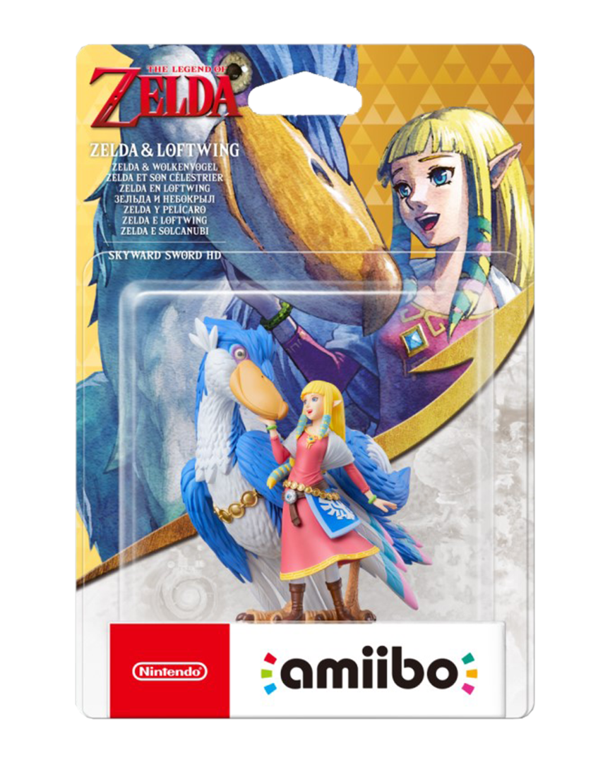 Figura Amiibo Zelda y Pelícaro (serie Zelda)