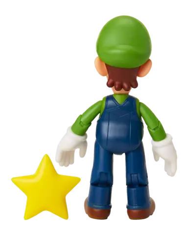 Comprar Figura Star Power Luigi Super Mario 10 cm & Super Star Figuras