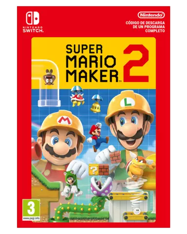 Comprar Super Mario Maker 2 Nintendo eShop Switch