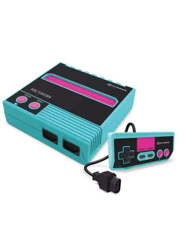 Comprar Consola Retron 1 AV Hyper Beach + 1 Mando para NES - Azul