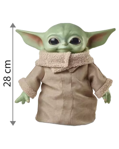 Comprar Peluche Baby Yoda Star Wars: The Mandalorian 28 cm Figuras de Videojuegos