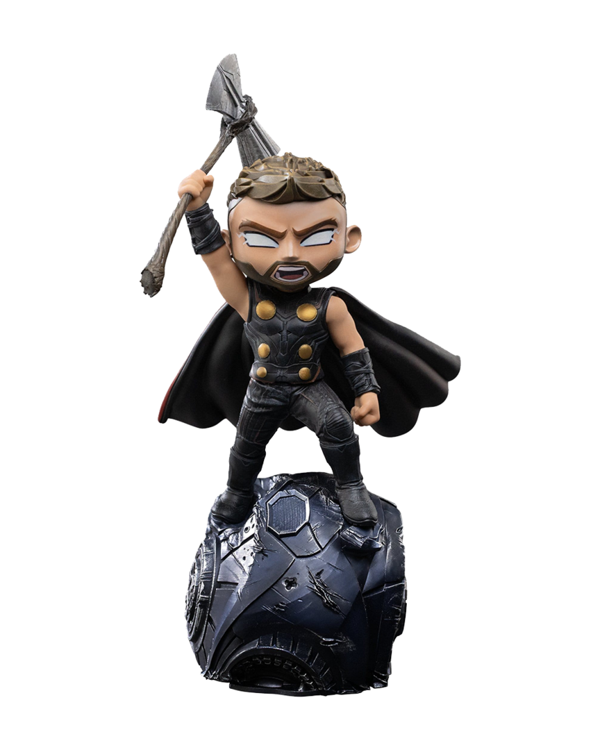 Figura mini thor odinson iron studios avengers: doomsday 17 cm