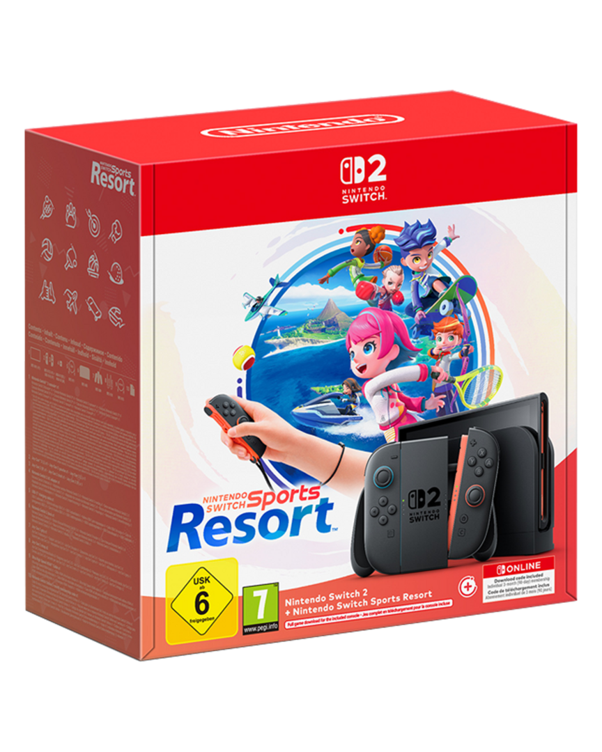 Nintendo Switch 2 + Nintendo Switch Sports Resort + 3 meses NSO