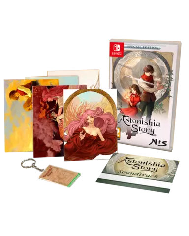 Carátula de Astonishia Story Edición Especial para Switch (edición PAL España)