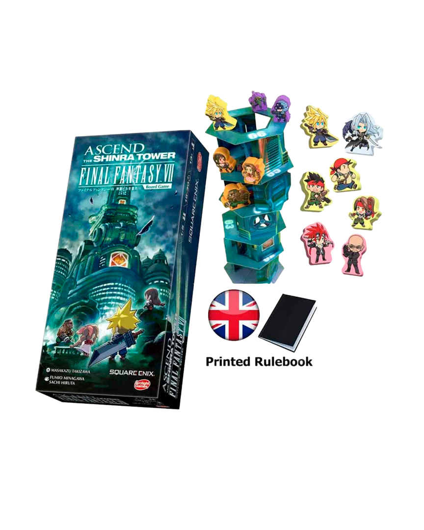 Juego de Mesa Torre de Shinra Final Fantasy VII Square Enix *Versión Inglés