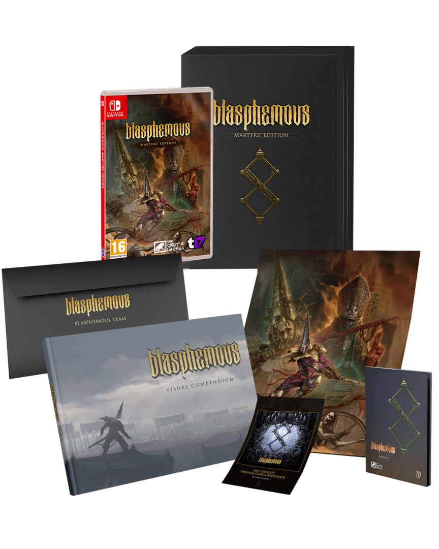 Blasphemous edición martyr