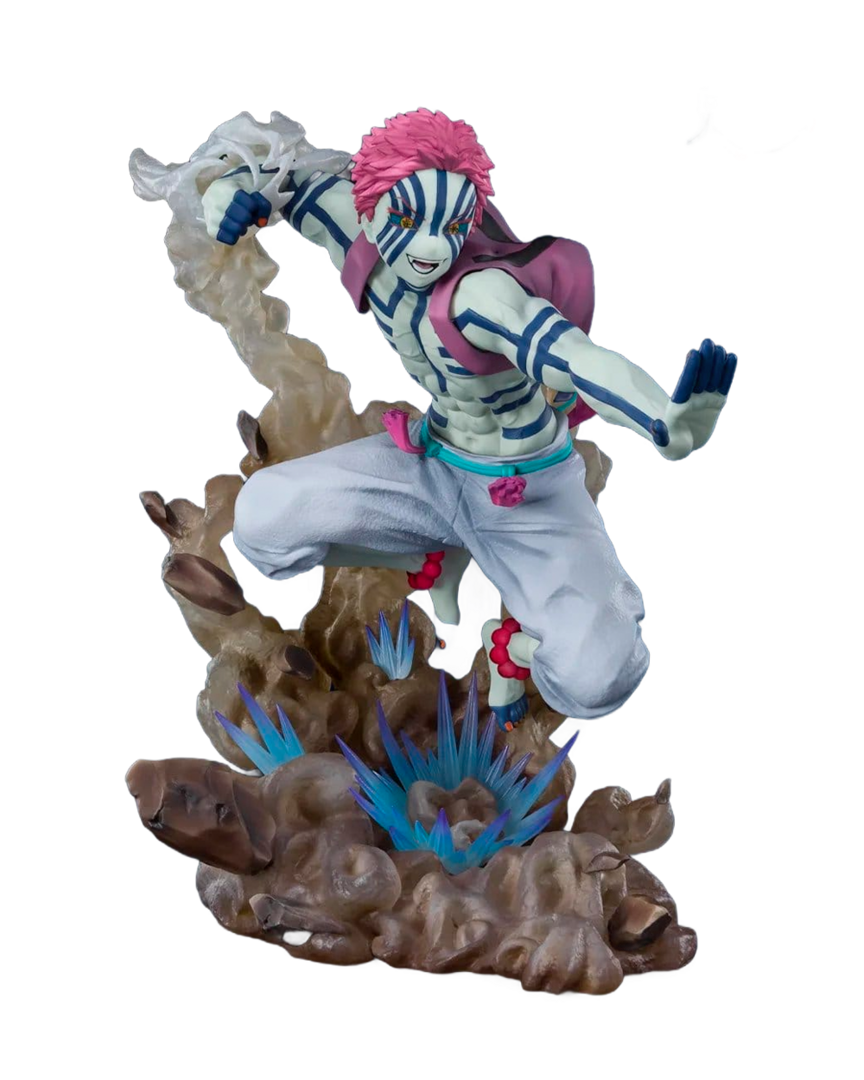 Figura akaza demon slayer: kimetsu no yaiba upper three figuarts zero tamashii