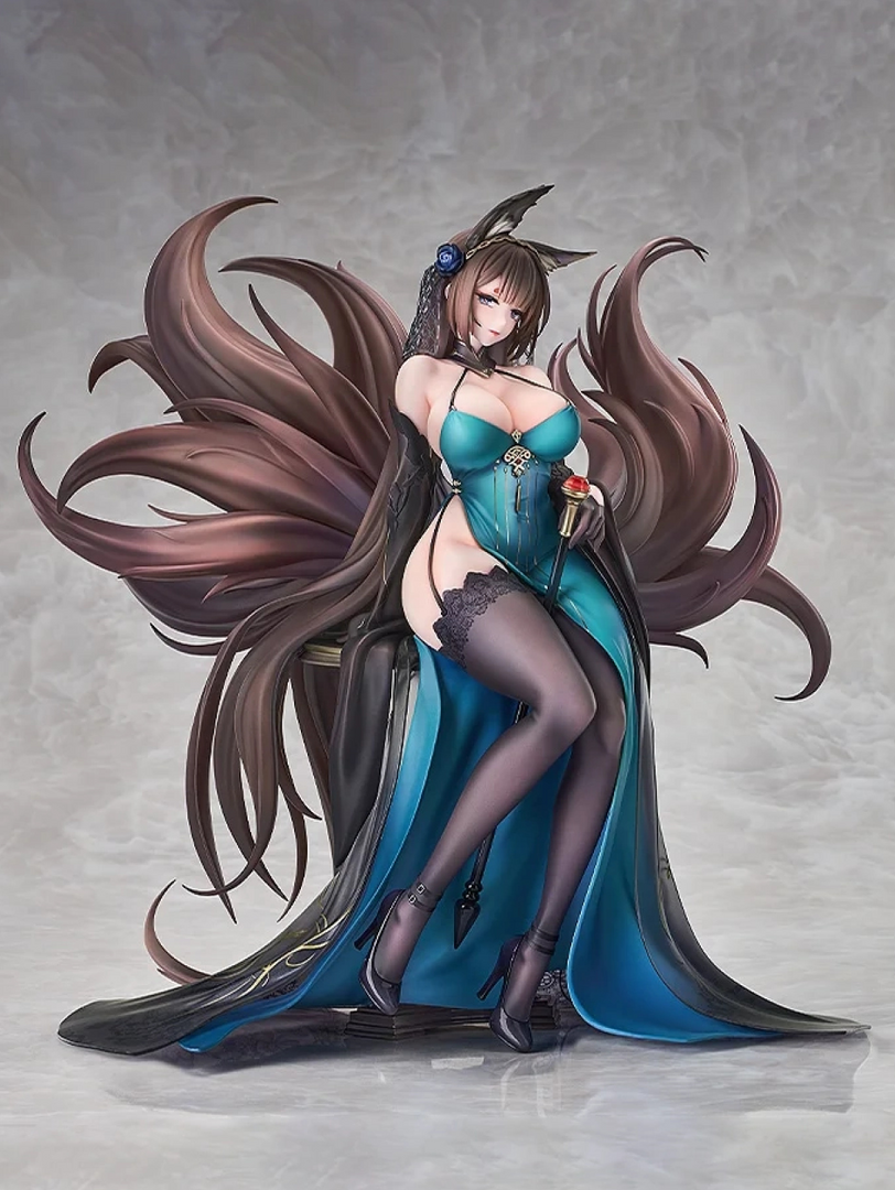 Estatua 1/7 amagi: throne of fallen petals ver. good smile company azur lane