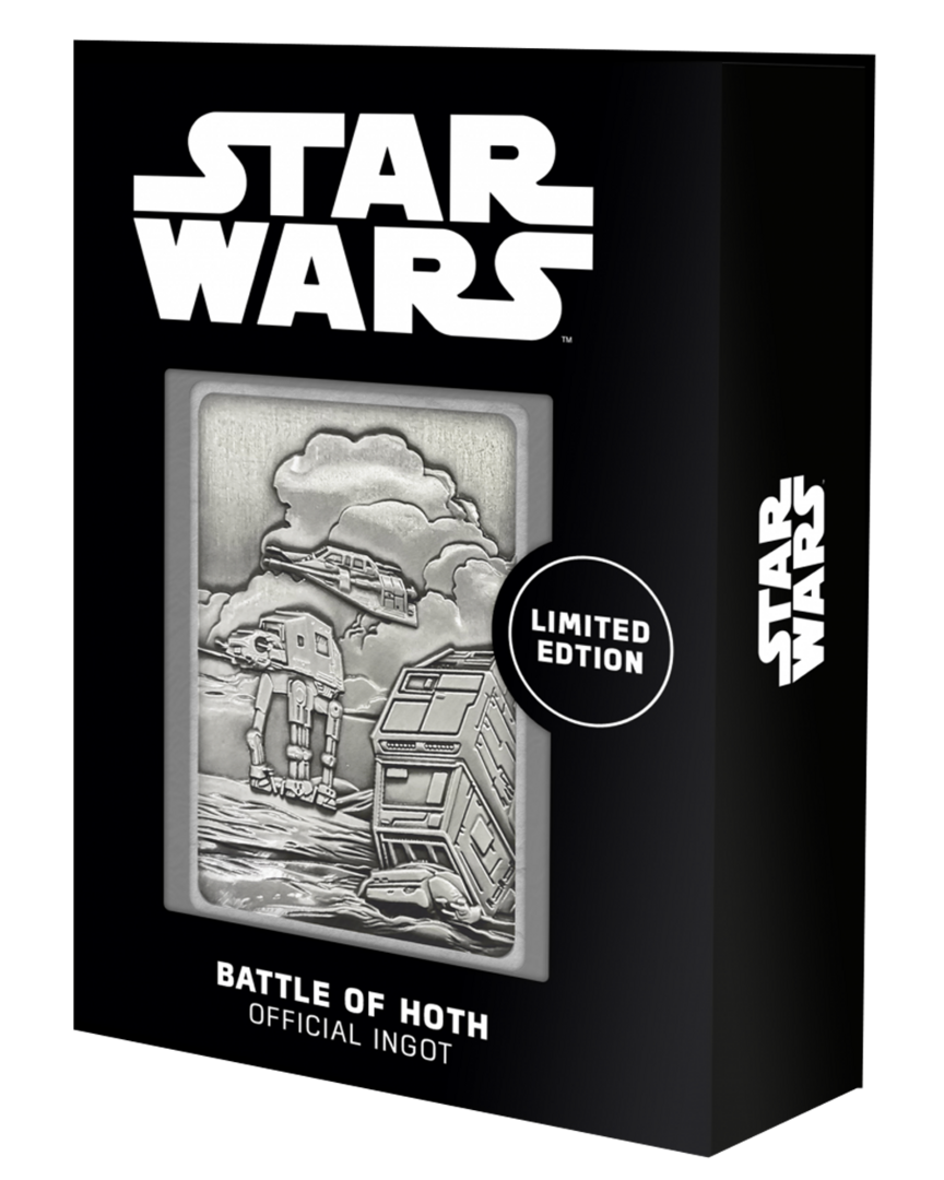 Lingote battle of hoth star wars edición limitada