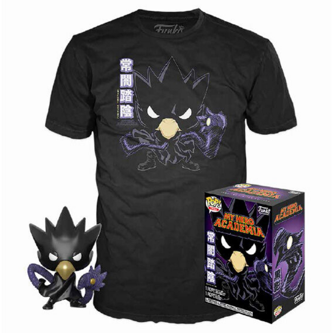 Set figura pop & tee my hero academia tokoyami