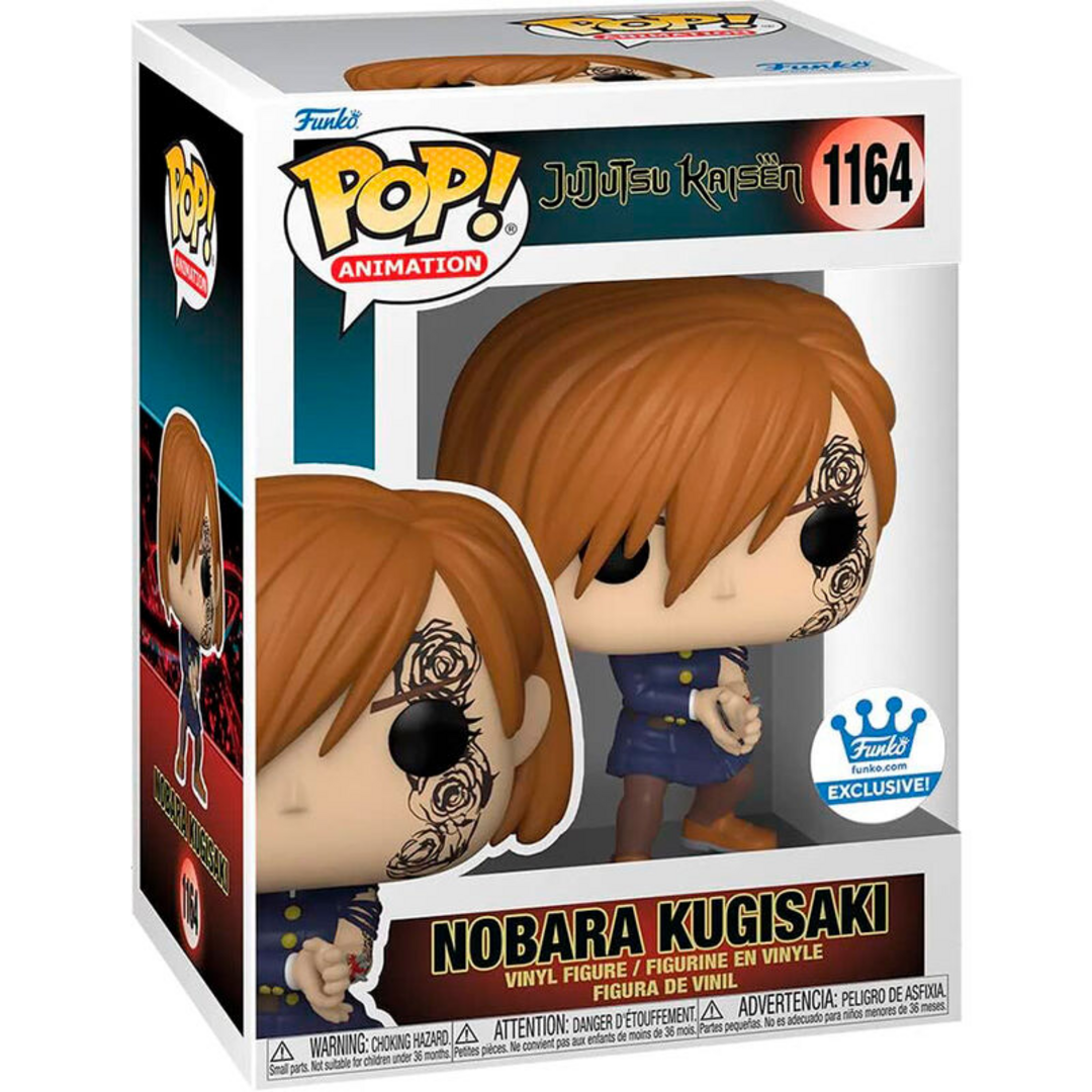 Funko 63730 Pop! Animaci n: Jujutsu Kaisen - Nobara Kugisaki (Exclusivo de la Lucha contra la Postura) #1164