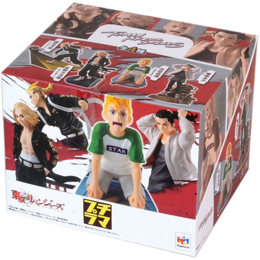 Megahouse Tokyo Revengers Petitrama Series Trading Figure 8 cm Toman Heroic Scenes Assortm, Mehrfarbig, Talla única Unisex Adulto