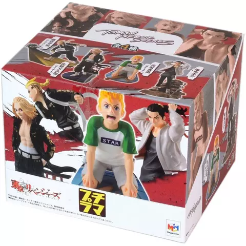 Comprar Expositor 4 figuras Petitrama Tokyo Revengers Series Toman Heroic Scenes 8cm Figuras Estándar