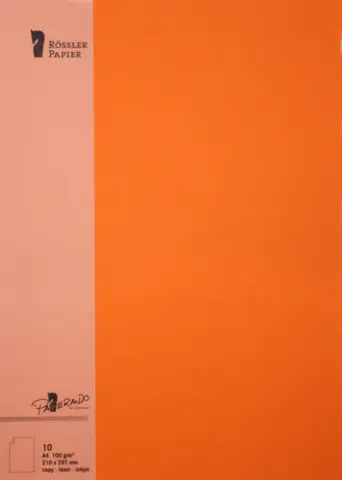 Comprar Folio A4 Paperado 10 Unidades Naranja 