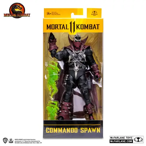 Figura Mortal Kombat Commando Spawn