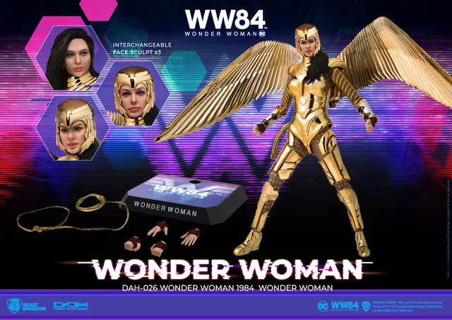 Comprar Figura DC Comics Wonder Woman 1984 Armadura Dorada Figuras de Videojuegos