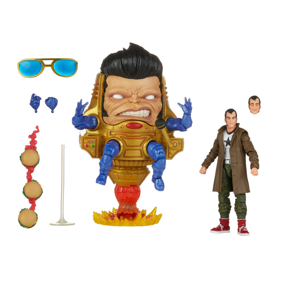 Set De Figuras Marvel Nextwave Modok Y Captain