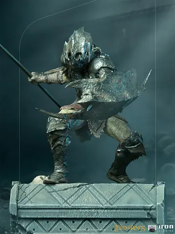Comprar Figura Art Scale El Señor De Los Anillos Orco Con Armadura Figuras