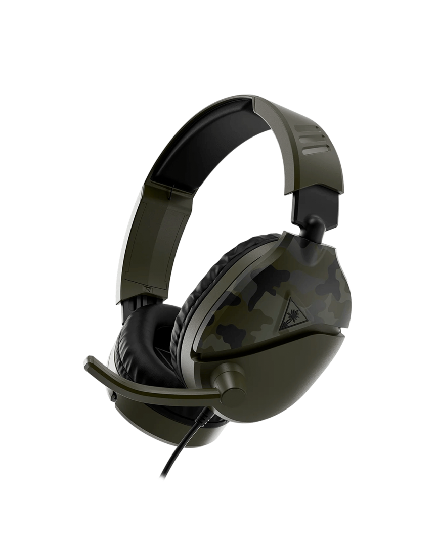 Auriculares recon 70 camuflaje verde multiplataforma