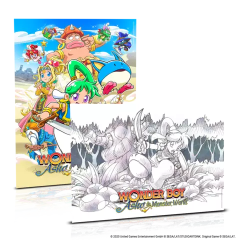 Comprar Wonder Boy: Asha in Monsterland Mega Collector's Edition PS4 Ultra Coleccionista - EEUU