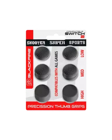 Kit de Thumbgrips 6in1 - Blackfire Switch 2