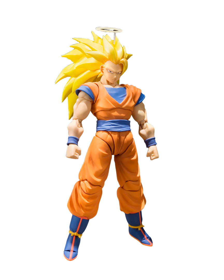 Figura son goku ss3 dragon ball z sh figuarts