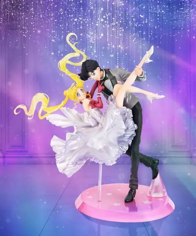 Reservar Figura Usagi & Tuxedo Mask Sailor Moon Moonlight Glow Ed. Figuarts Zero Figuras Estándar
