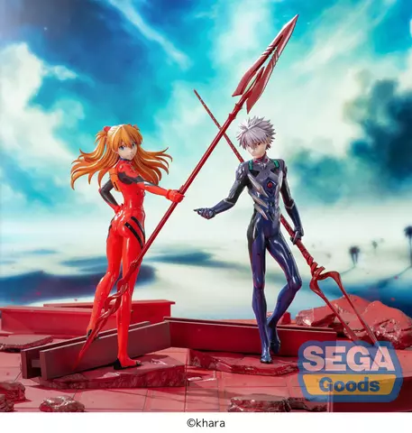 Reservar Figura Asuka Shikinami Langley Evangelion 3.0+1.0 X Spear of Longinus Luminasta Sega Figuras