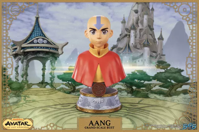 Reservar Busto Resina Aang Avatar: The Last Airbender First 4 Figures Bustos