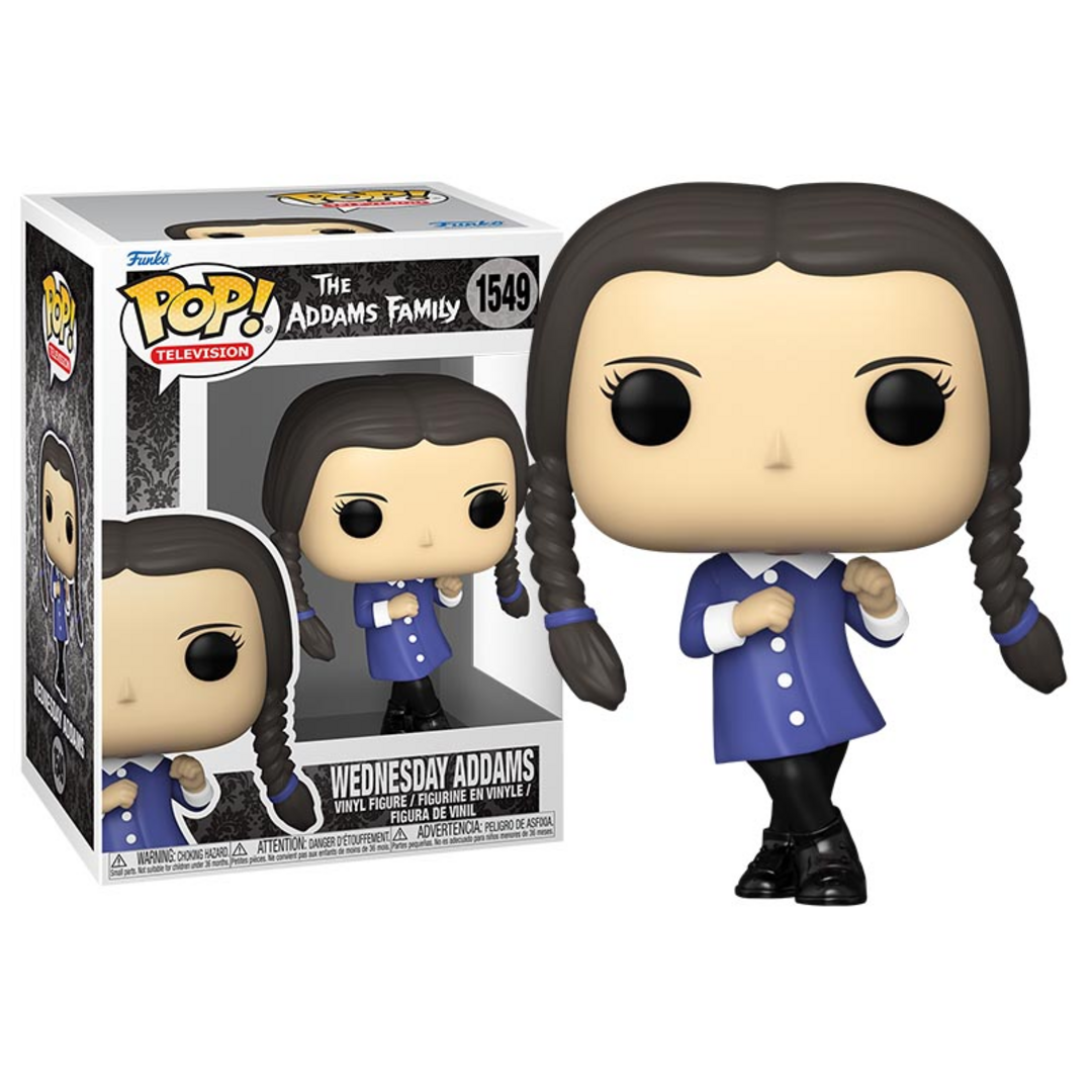 Funko The Addams Family Figura Vinilo Wednesday Addams 1549 Unisex Pop! Multicolor PVC