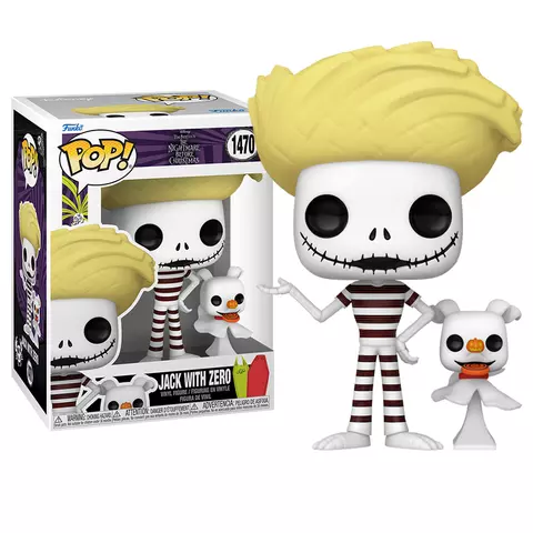 Comprar Pesadilla Antes De Navidad - POP & Buddy Jack W/Zero (Beach) Figuras Estándar