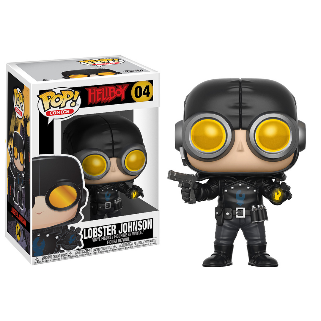 POP Funko Hellboy Lobster Johnson Figura de Vinilo (Funko 23343)