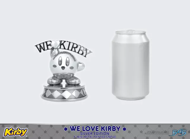 Reservar Figura Metálica Kirby We Love Kirby Edición Plata First 4 Figures Figuras