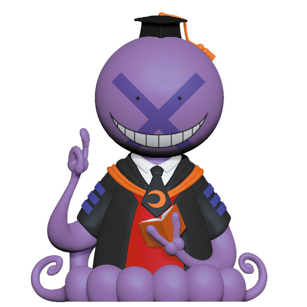 Plastoy Assassination Classroom Hucha Koro Sensei Violeta - Plástico - 16 cm