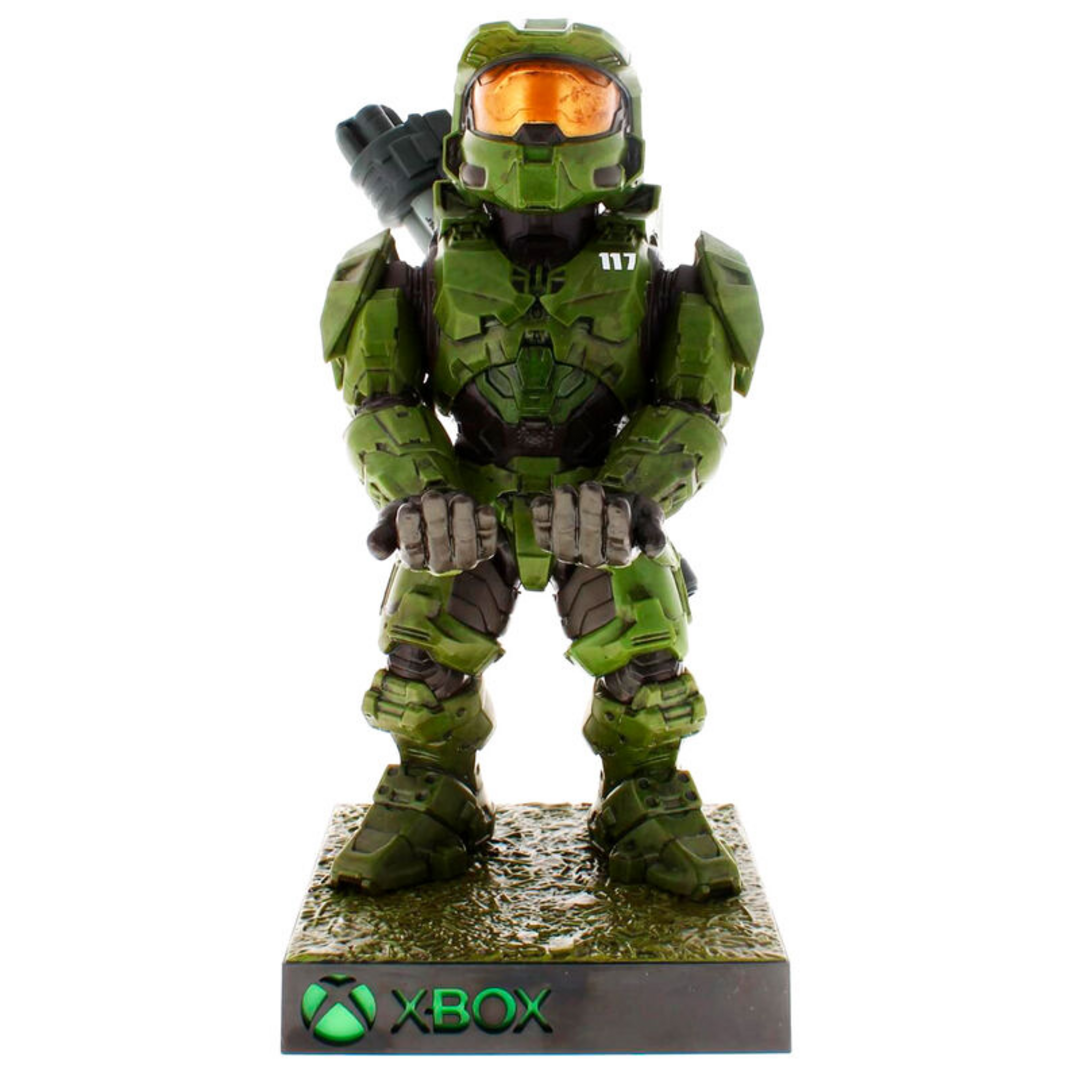 Cable guy soporte sujecion figura master chief halo infinite con luz 21cm