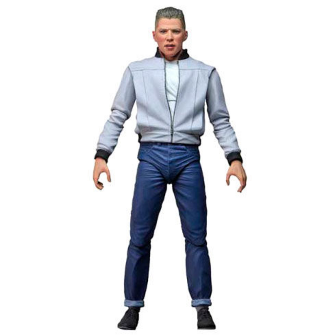 Figura articulada ultimate biff tannen regreso al futuro 18cm