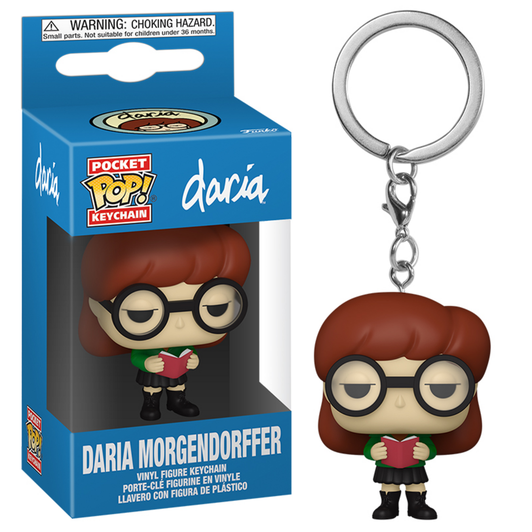 Daria - pop keychain daria