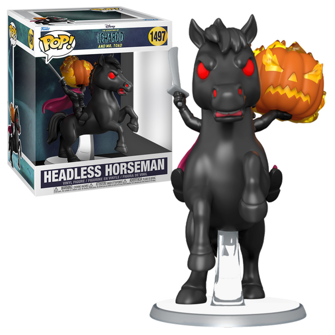 Funko Pop! Rides Deluxe: SH - Headless Horseman - The Legend of Sleepy Hollow 1949 - Figura de Vinilo Coleccionable - Idea de Regalo- Mercancia Oficial - Juguetes para Niños y Adultos - Movies Fans