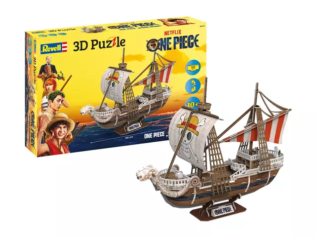 Reservar Puzzle 3D Going Merry One Piece Revell Réplicas