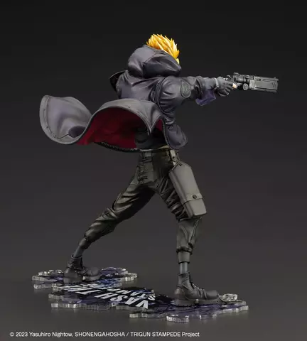 Reservar Figura Vash the Stampede Trigun Stampede Black Ver. 1/7 Kotobukiya Figuras Limitada