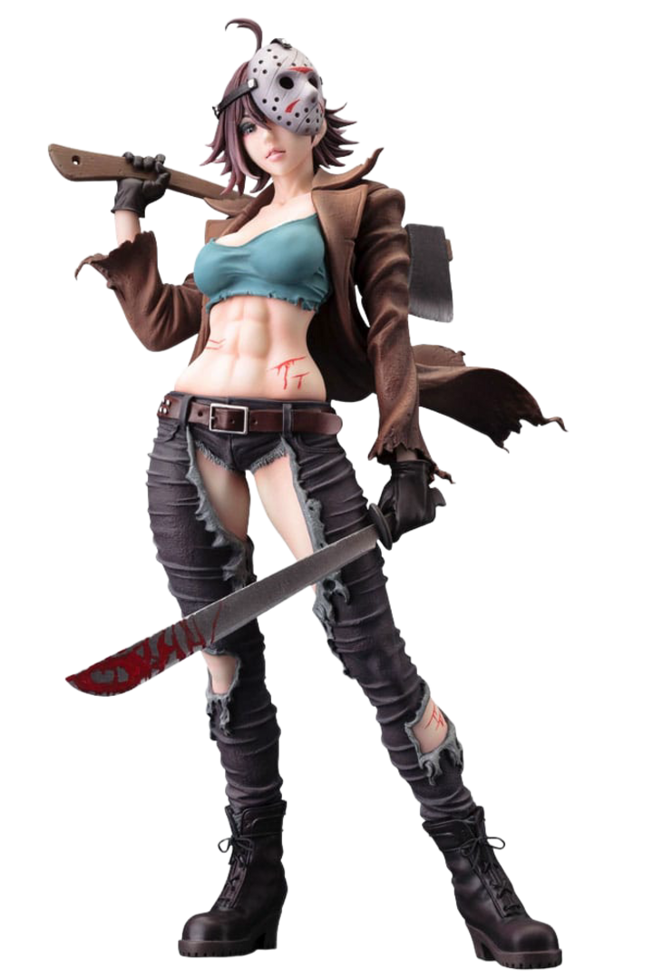 Figura jason voorhees 2nd edition 1/7 freddy vs. jason bishoujo kotobukiya