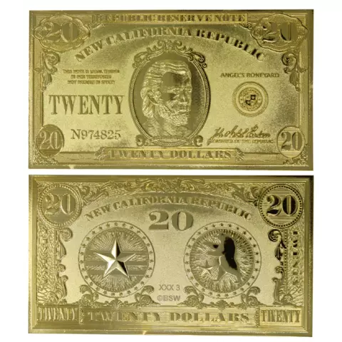 Reservar Réplica Billete 20$ NCR Fallout New Vegas Fanattik Limitada