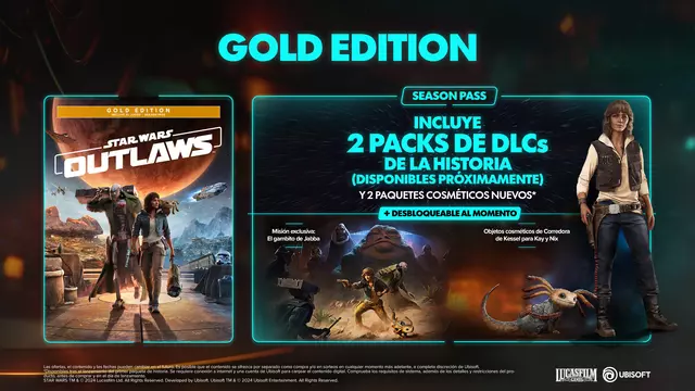 Comprar Star Wars: Outlaws Edición Gold PS5 Gold