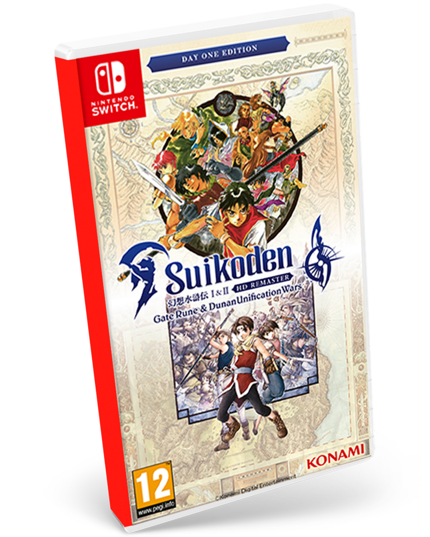 Suikoden 1 y 2 hd remaster edición day one