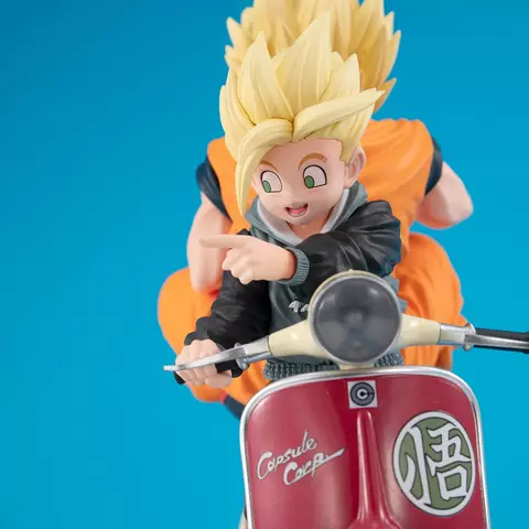 Reservar Diorama Son Goku SS y Son Gohan SS Moto Dragon Ball Z Megahouse Dioramas y escenarios Estándar