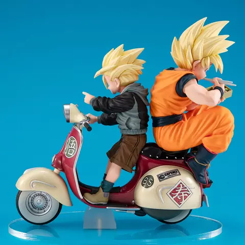 Reservar Diorama Son Goku SS y Son Gohan SS Moto Dragon Ball Z Megahouse Dioramas y escenarios Estándar