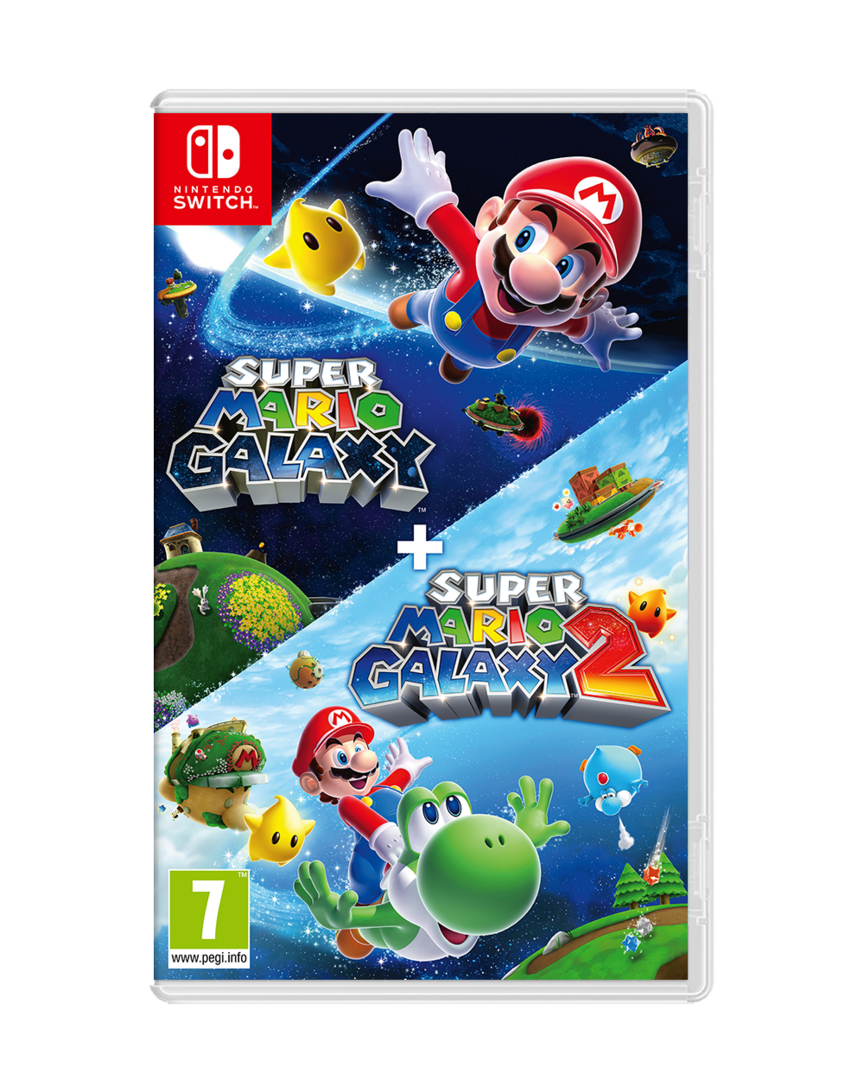 Super mario galaxy + super mario galaxy 2