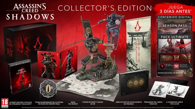 Comprar Assassin's Creed: Shadows Edición Coleccionista PS5 Coleccionista