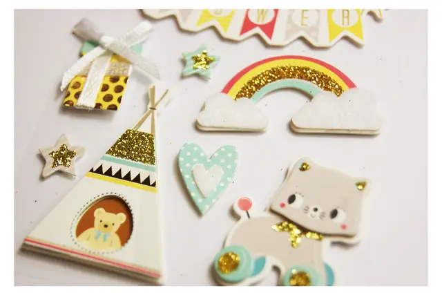 Comprar Pegatinas Sceny Scrap & Deco Baby Relieve 