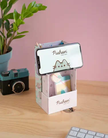 Comprar Estuche Lapicero Y Soporte De Movil Pusheen Foodie Collection 